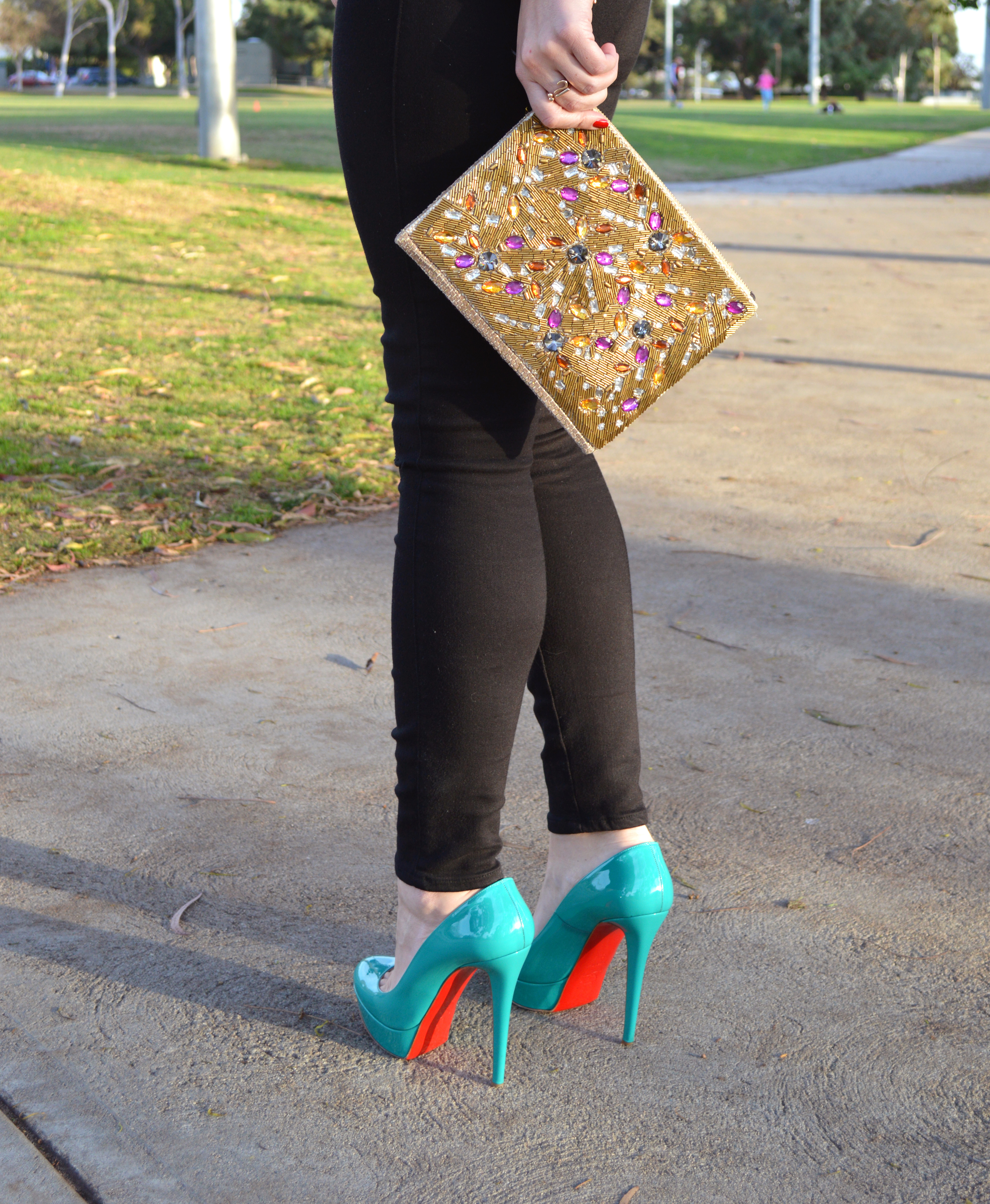 Trend Spin Linkup (in Louboutins)