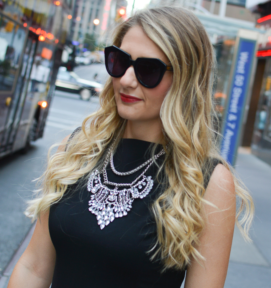 silver statement necklace