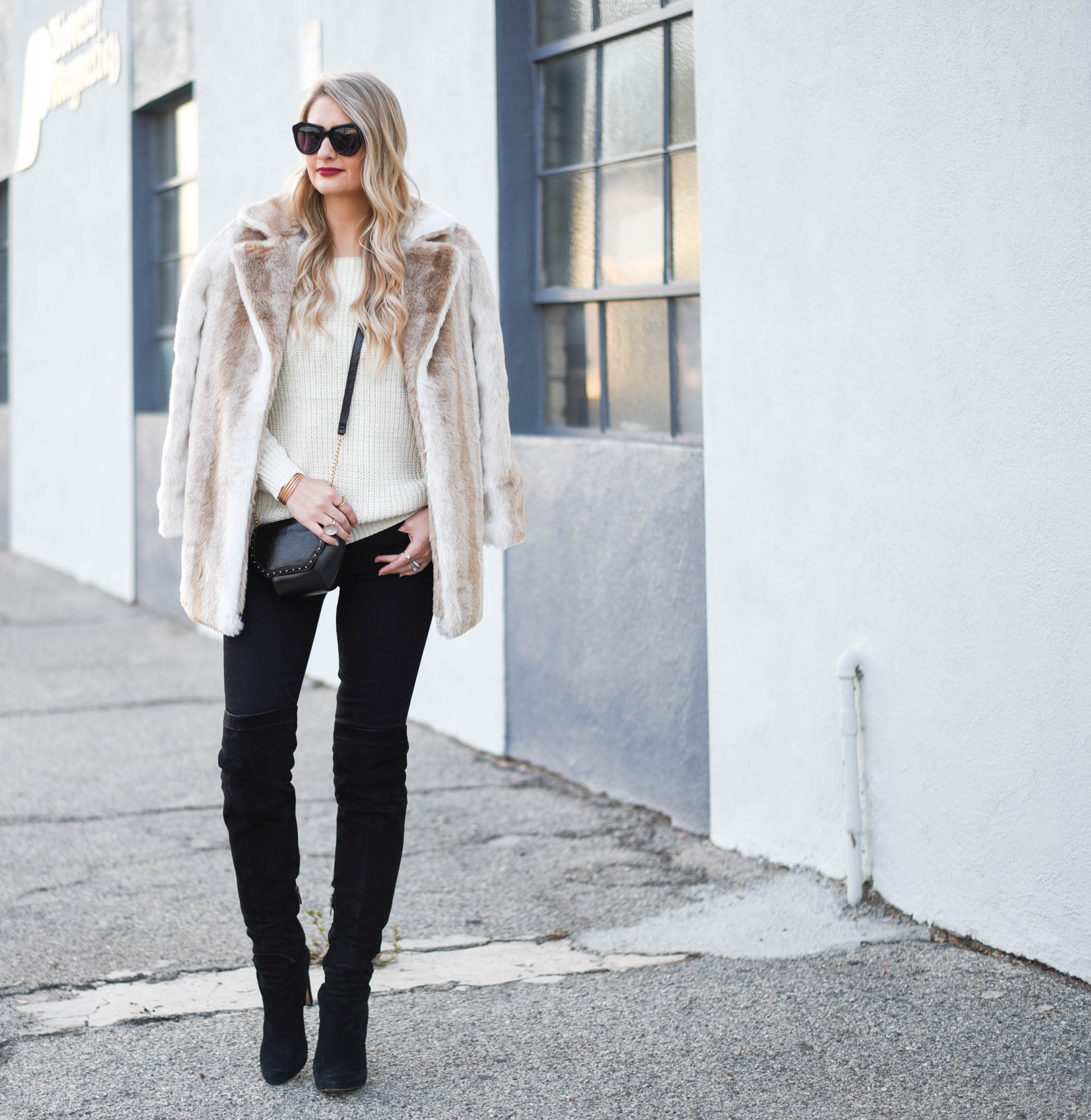 faux fur coat windsor 