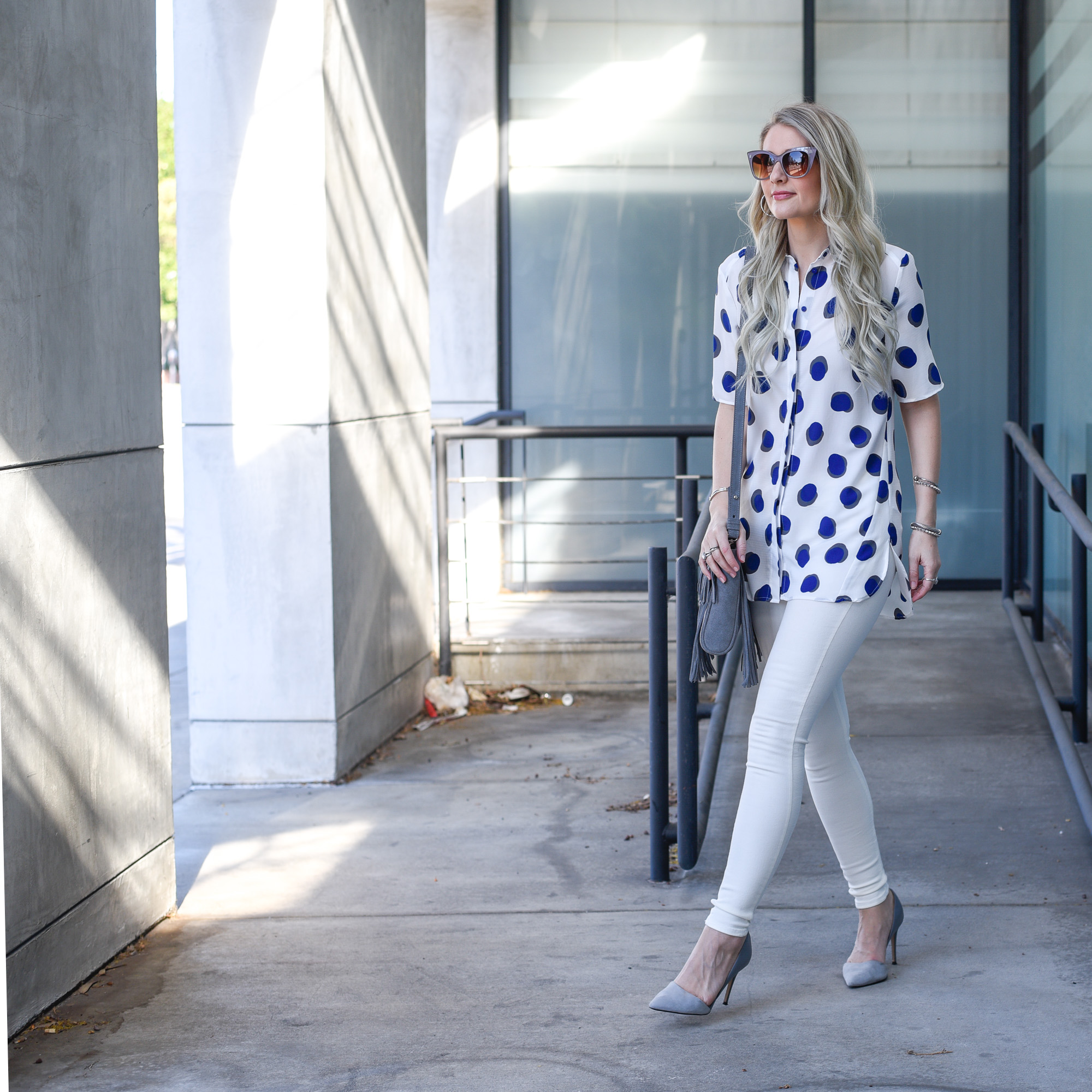 Polka Dots and Skinny Jeans