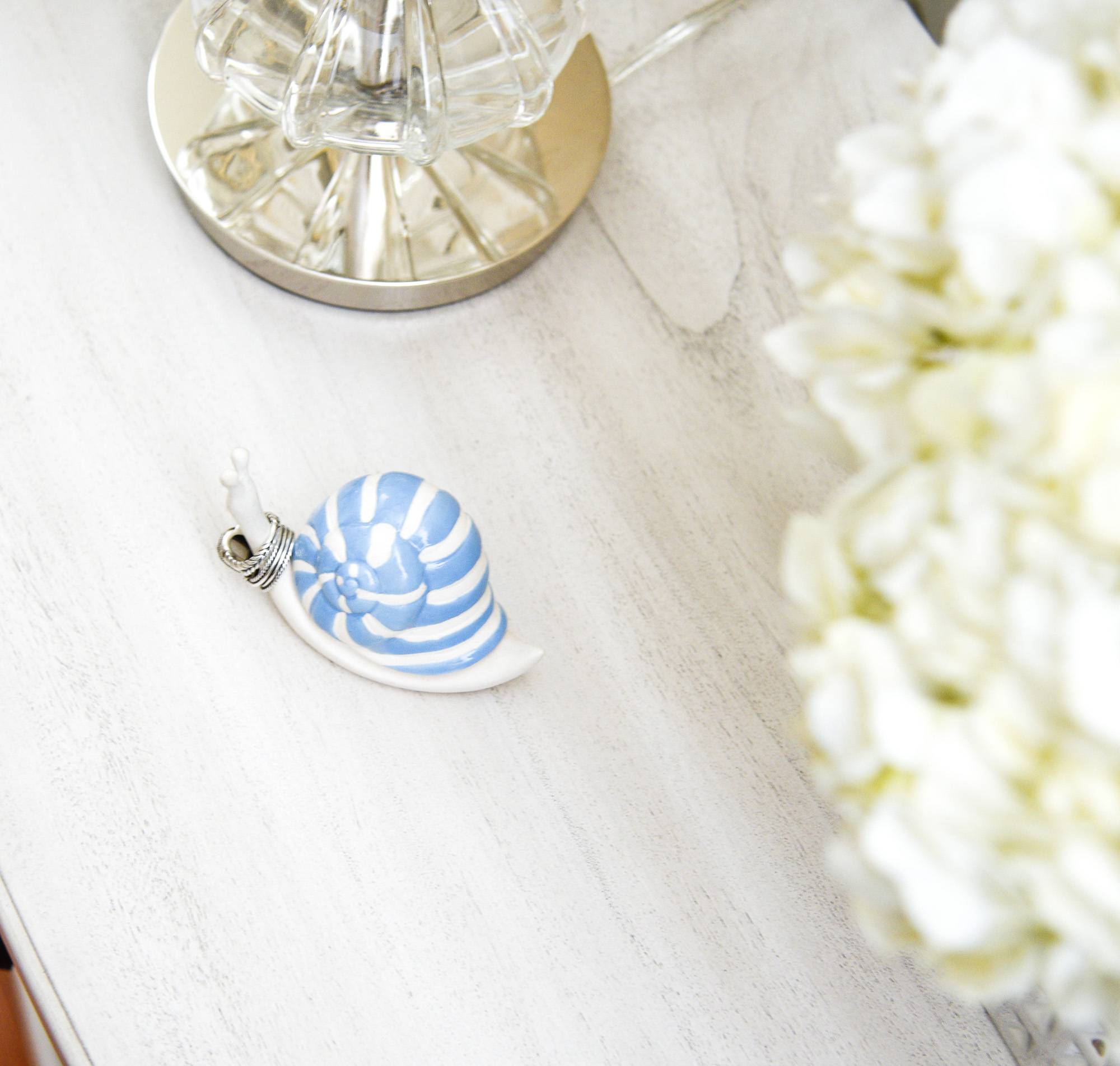 the cutest and most picturesque ring holder for your nightstand 