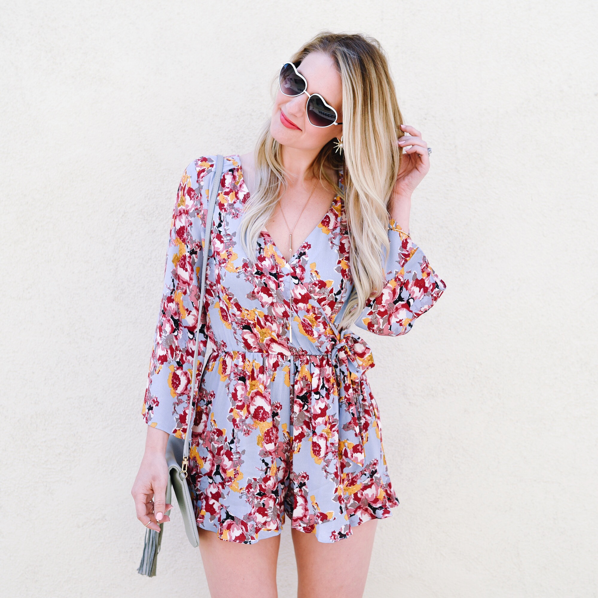 The best floral romper out there for under $75