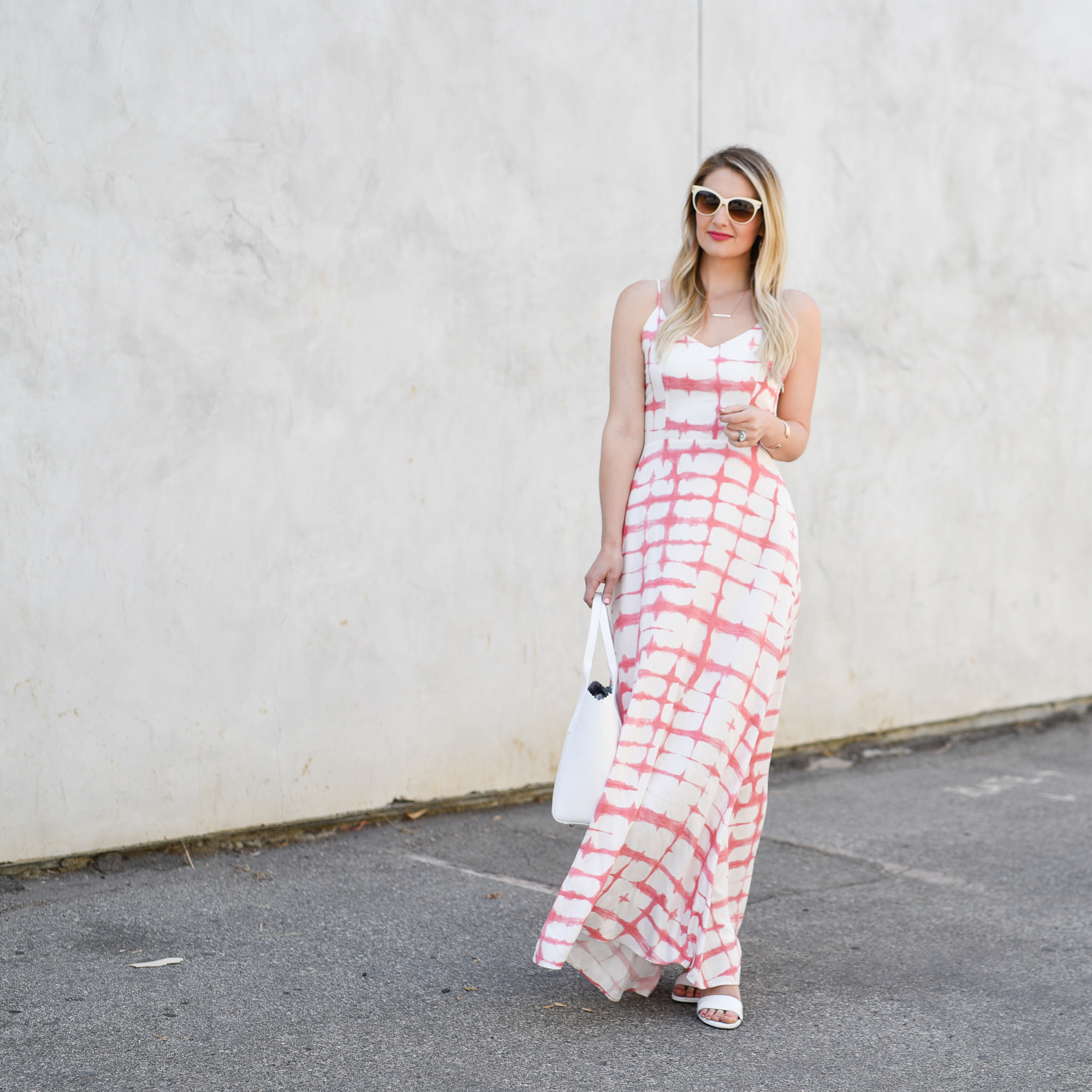 Visions of Vogue - Pink Maxi Dress 1