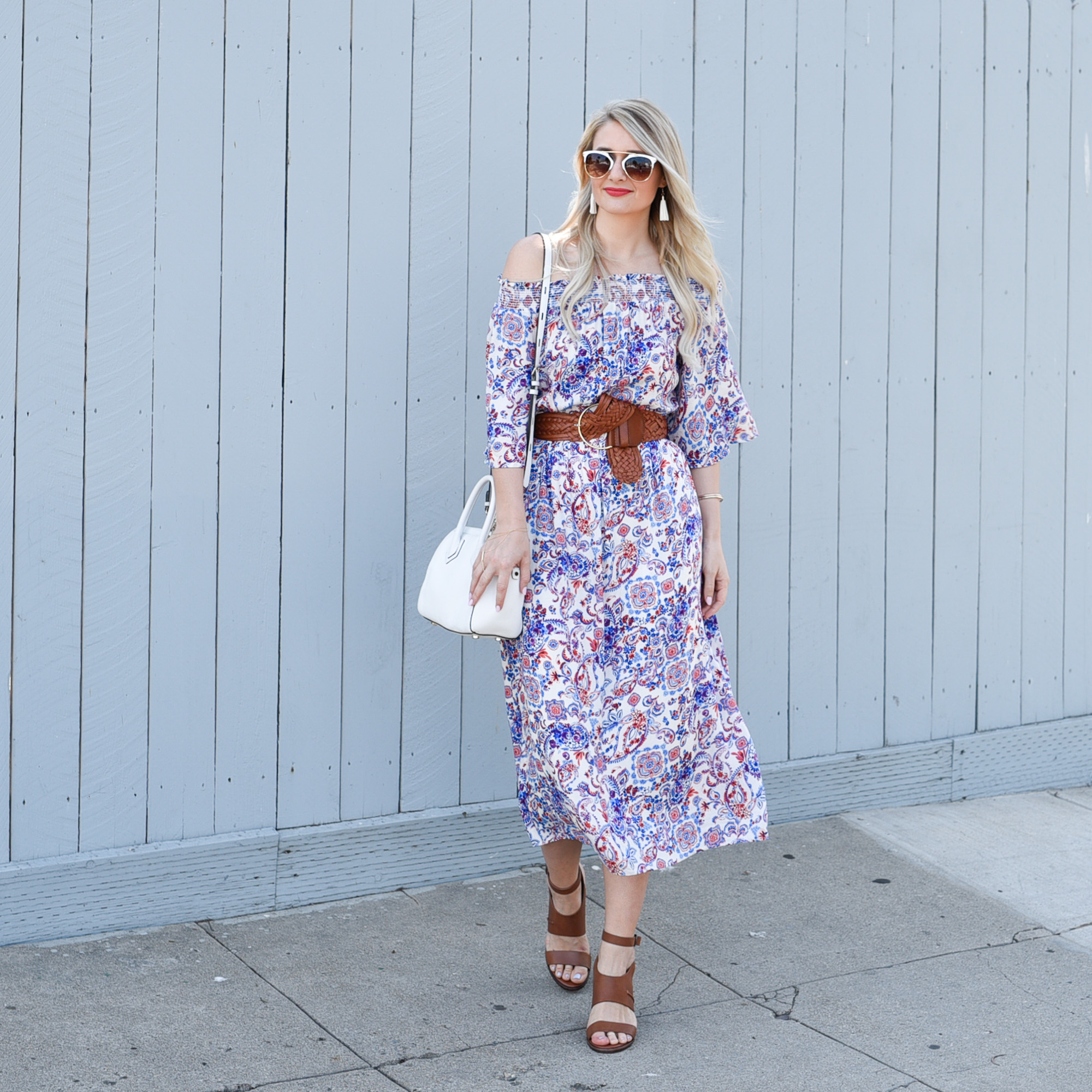 Printed frock that is perfect for summer!