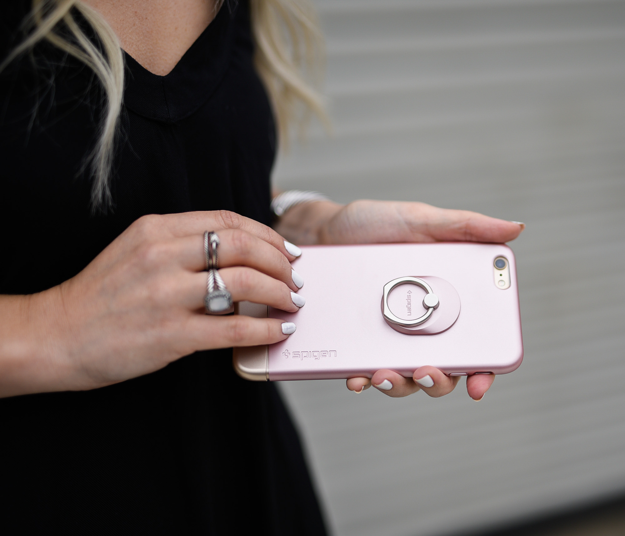 rose gold stylish iphone case 
