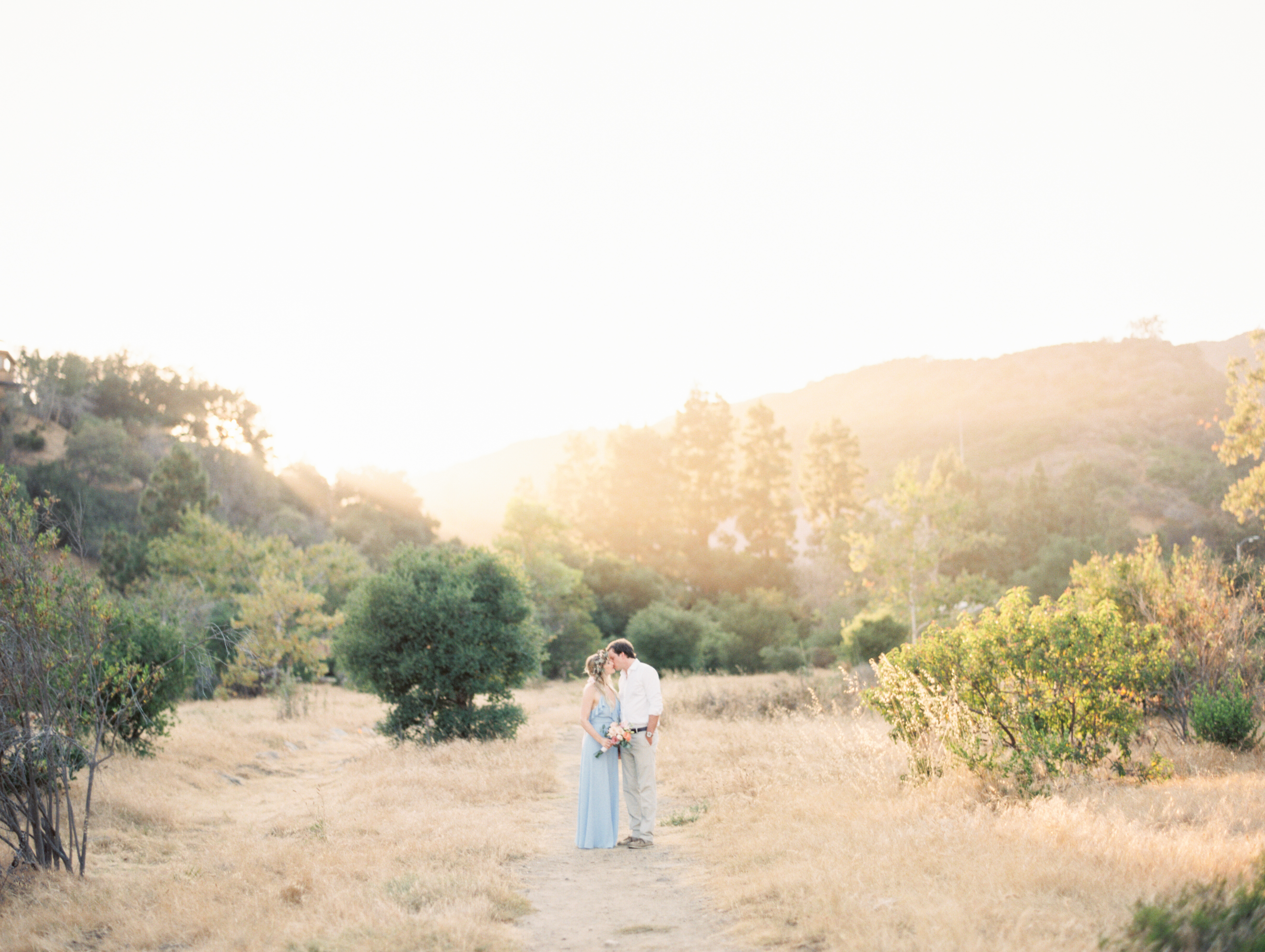 Bohemian photo shoot in Malibu Canyon California. 