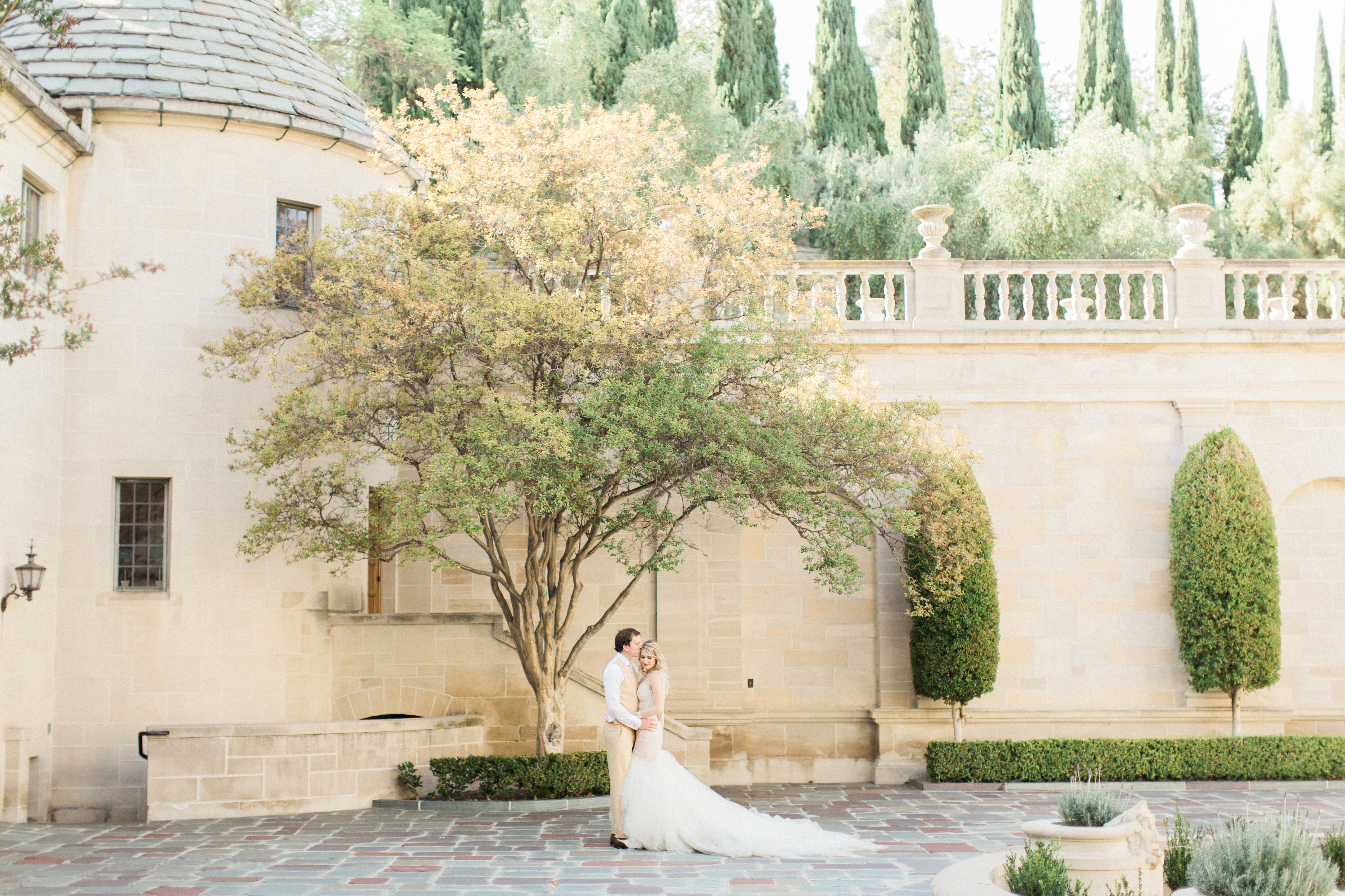 Wedding dresses that make a statement - all the beautiful tulle! 
