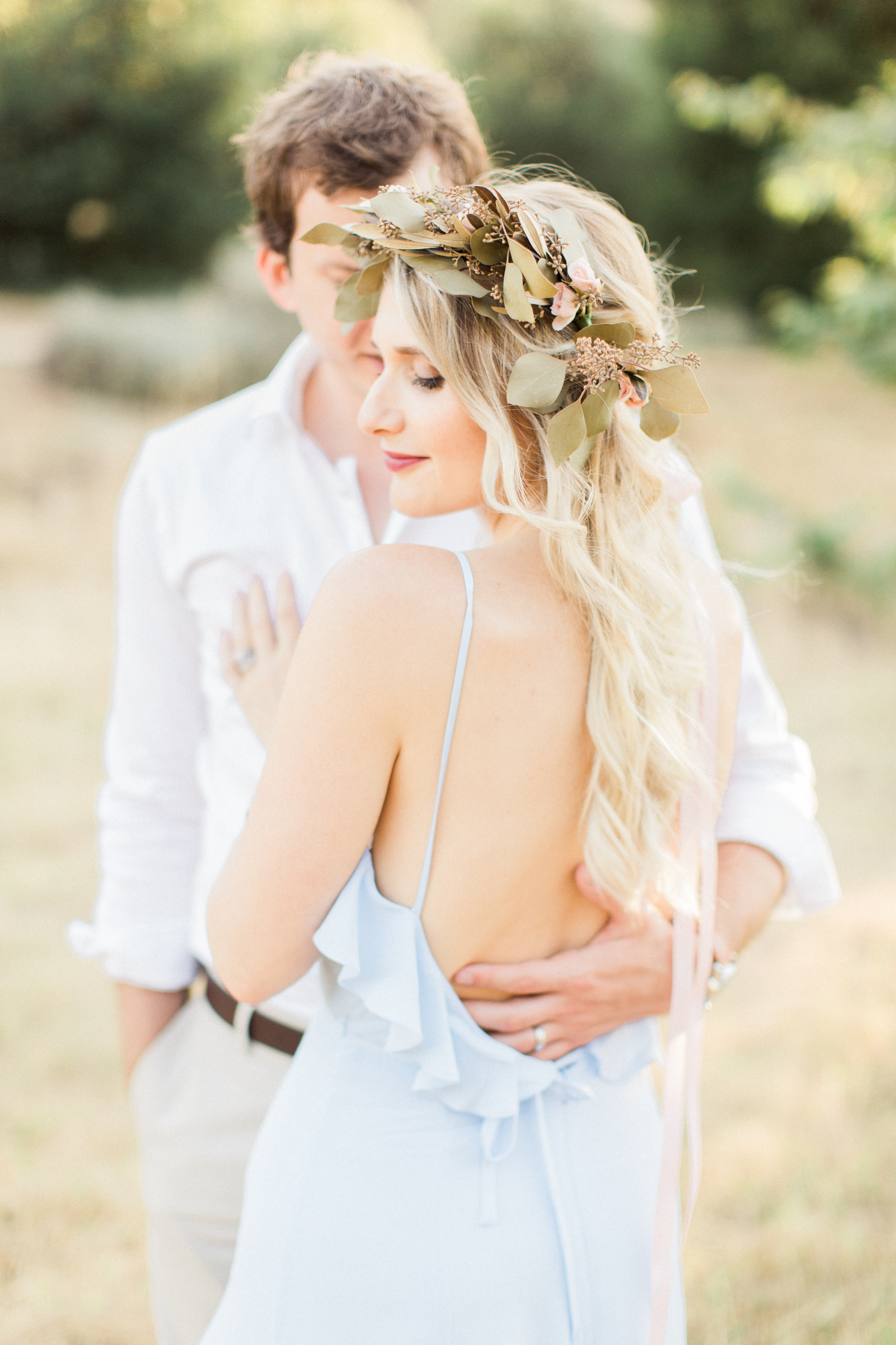 Long blonde beach waves. 