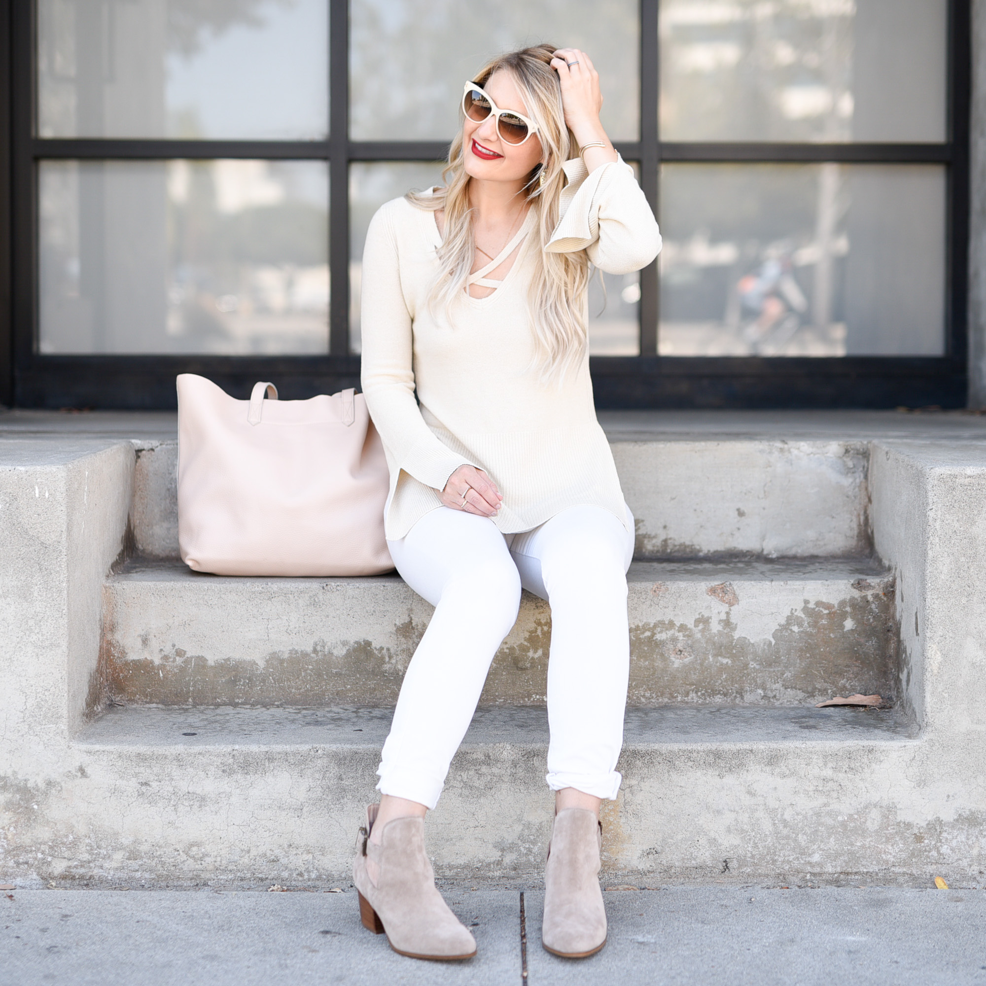The perfect outfit for those winter whites! 