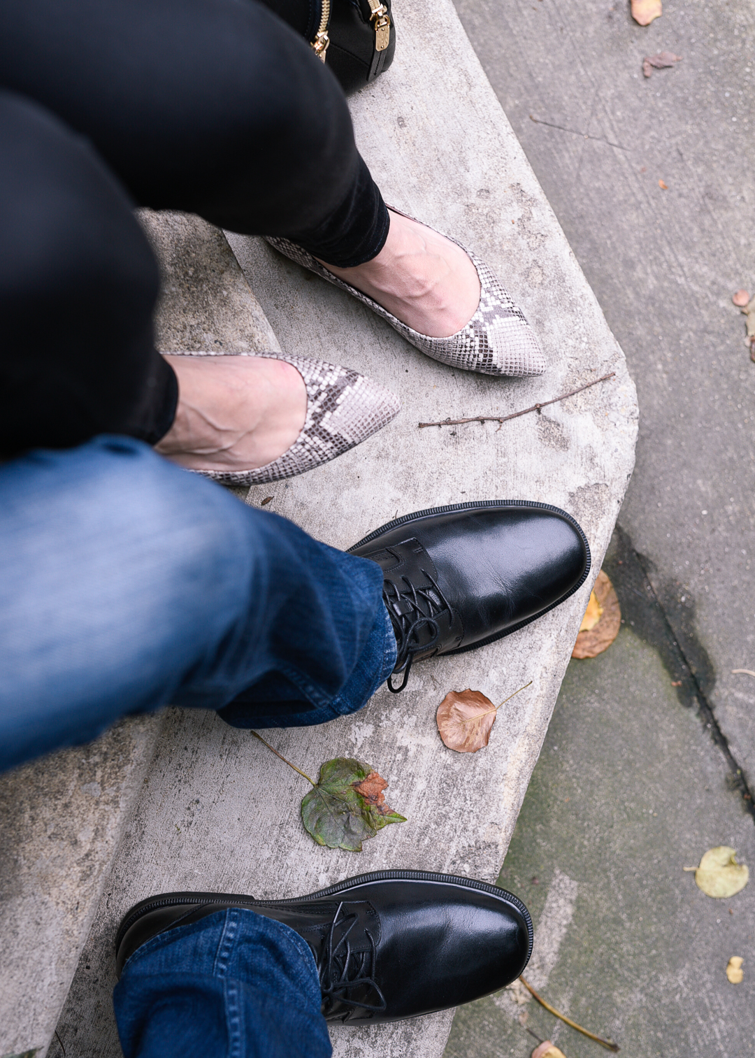 Love in Chicago - Adelyn Flats by Rockport and Waterproof Chukkas. 