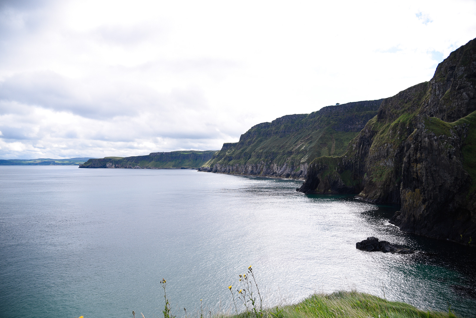 Seaside views in Northern Ireland. 