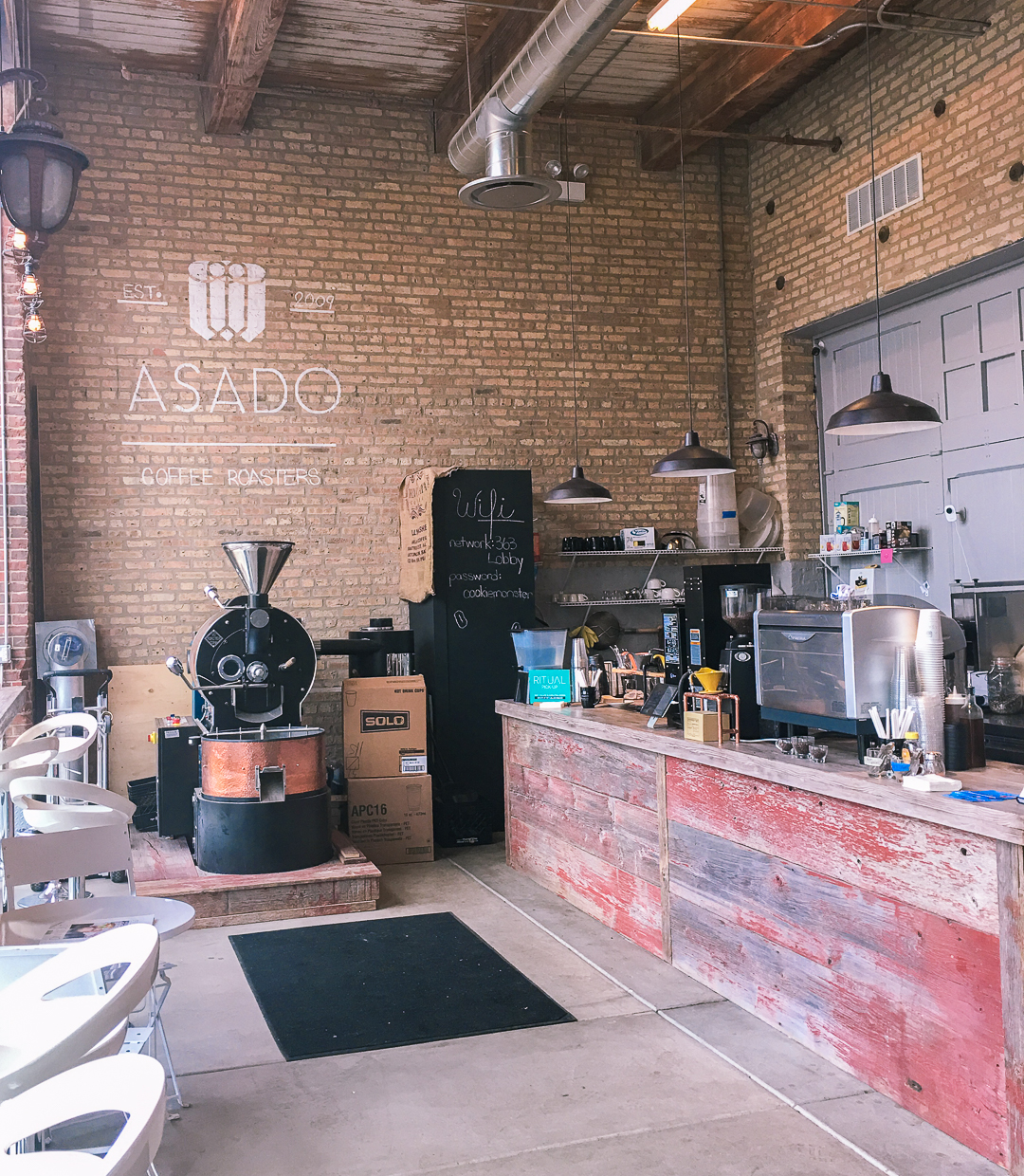 Cute coffee shops in Chicago Illinois.