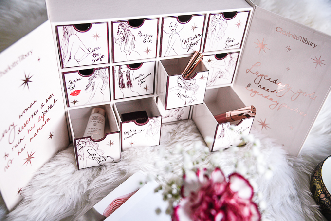 Charlotte Tilbury World of Legendary Parties Advent Calendar - so many good beauty products in one! 