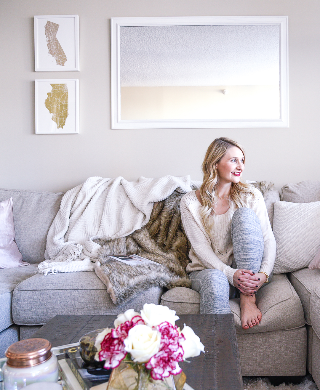 Fall Refresh A Living Room with Ashley HomeStore   Visions of Vogue
