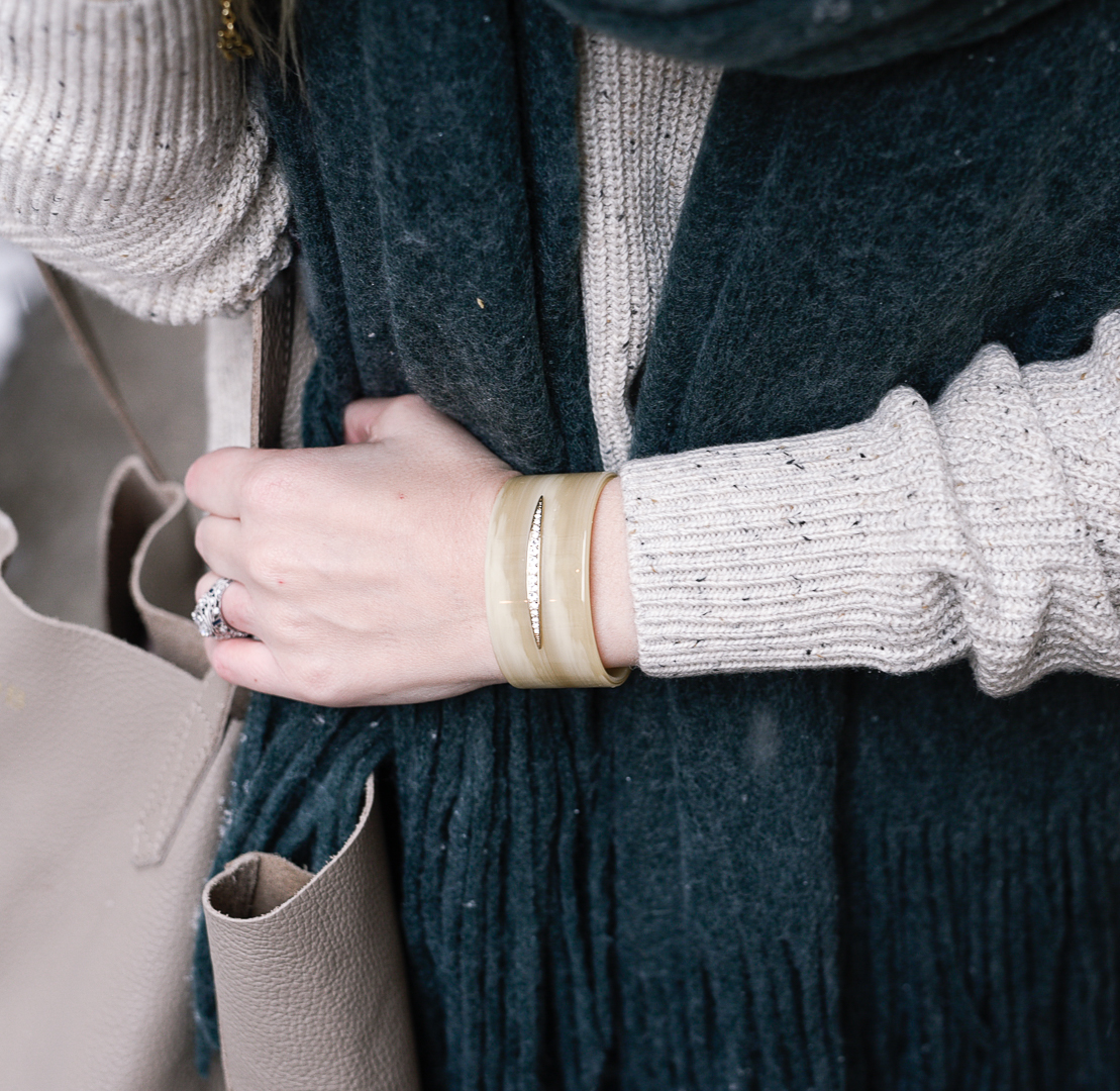 Gorgeous resin cuff from ADORE Jewelry. 