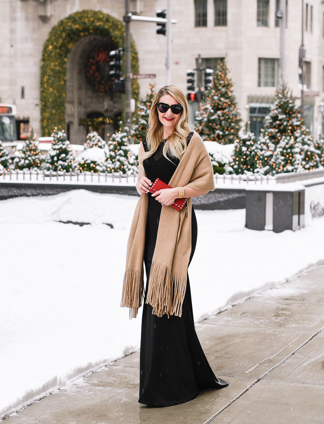 A chic little black dress that is perfect for your next formal event. 