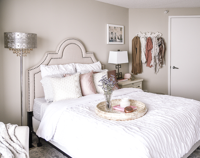 The prettiest second bedroom with Pier 1!