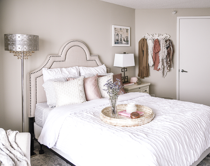 The prettiest second bedroom with Pier 1! 