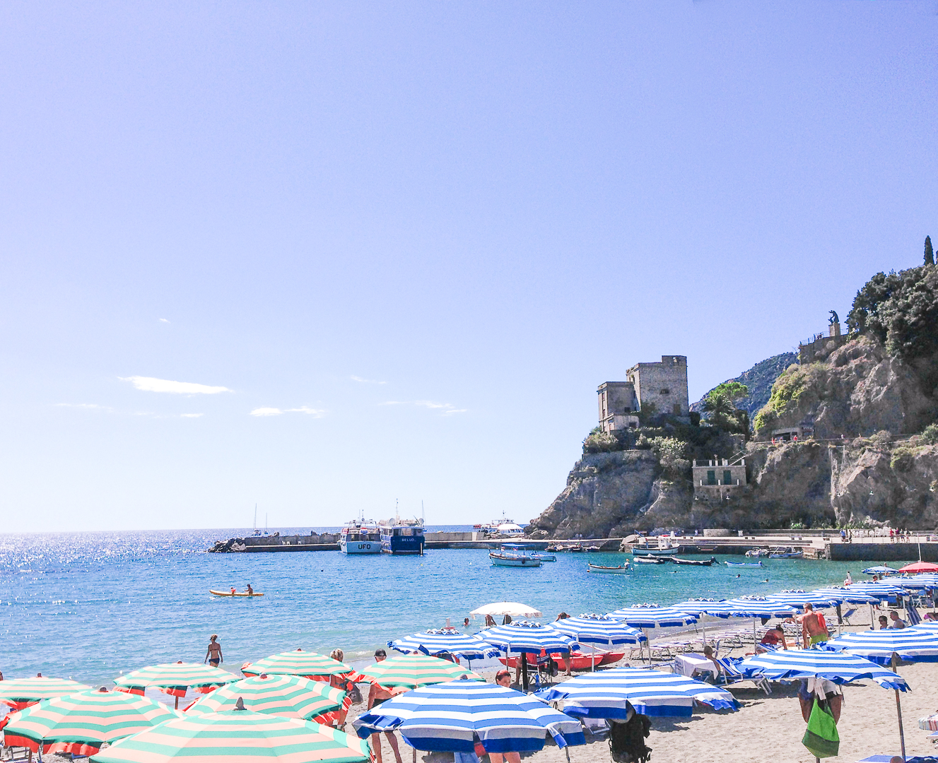 Cinque Terre Italy - Monterosso Beach