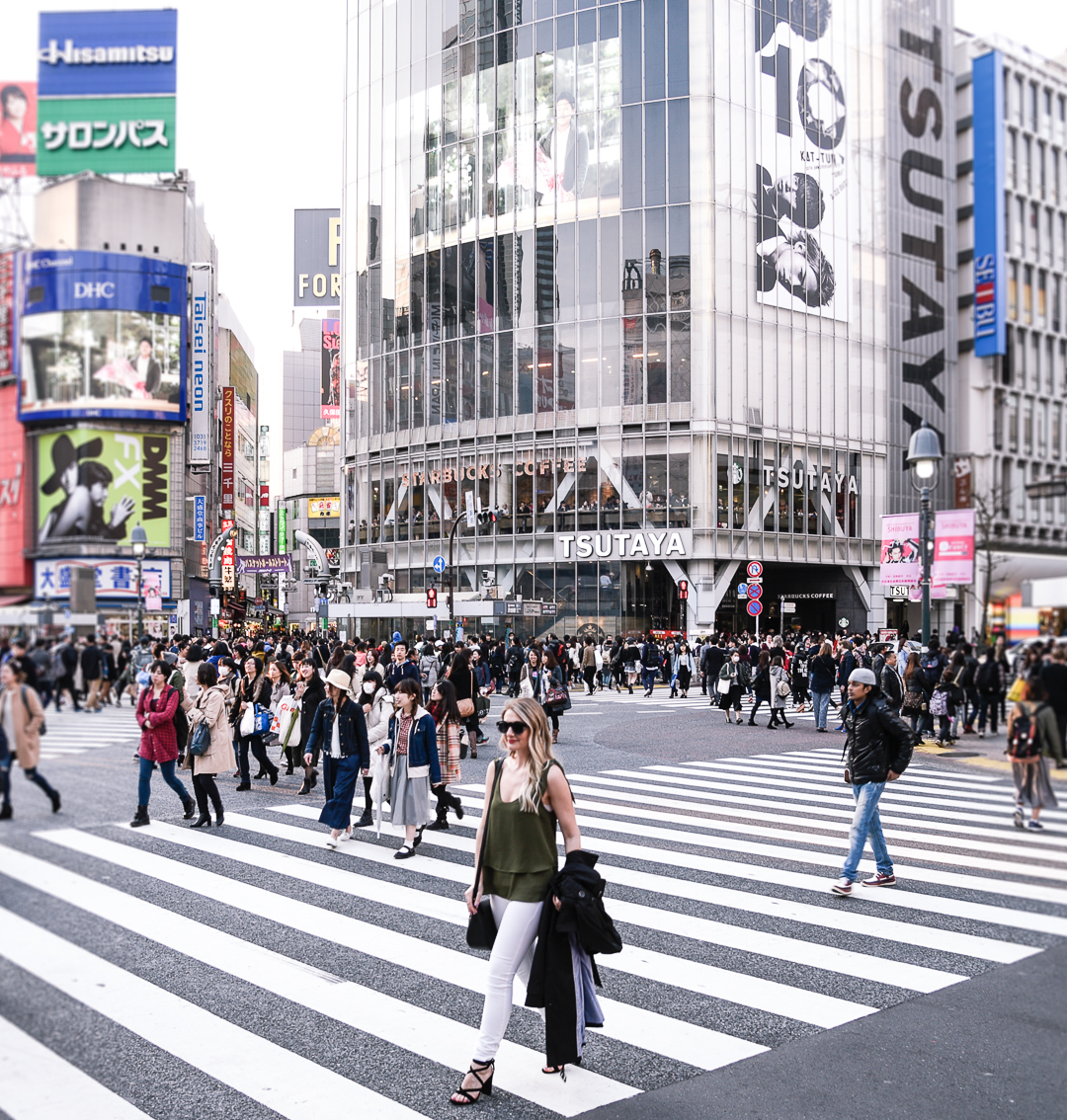 Shibuya Crossing, Tokyo Japan 