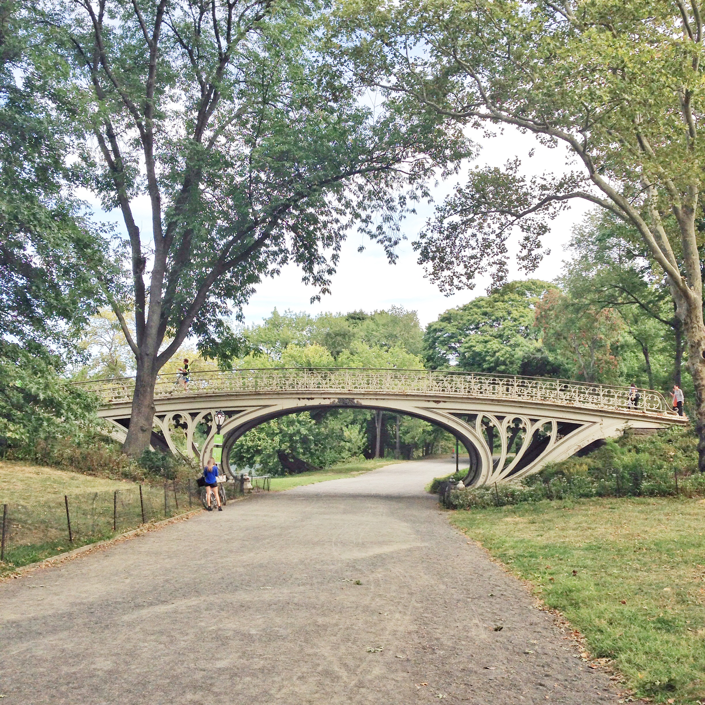 New York City's central park bridge