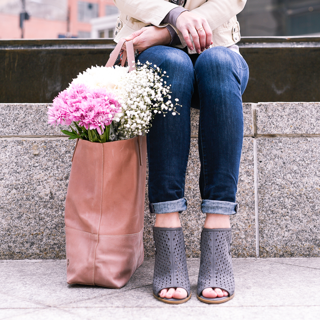 Pink Tote Bag - Visions of Vogue 3