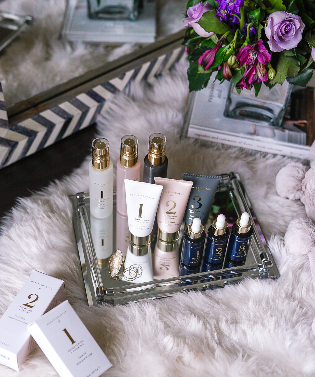 Face mist, face mask, and face oil for healthy, glowing skin. - Why this Beautycounter Products Deal is Worth It by popular Chicago beauty blogger Visions of Vogue