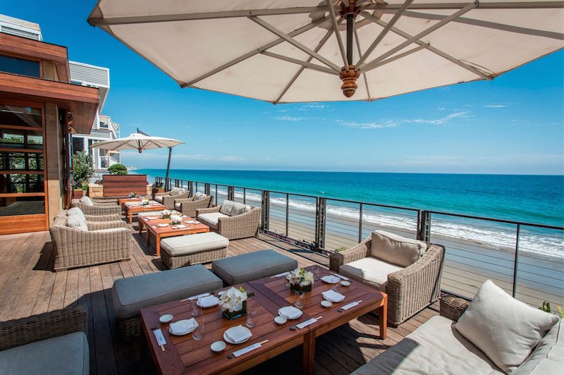 sushi by the ocean at nobu in malibu los angeles