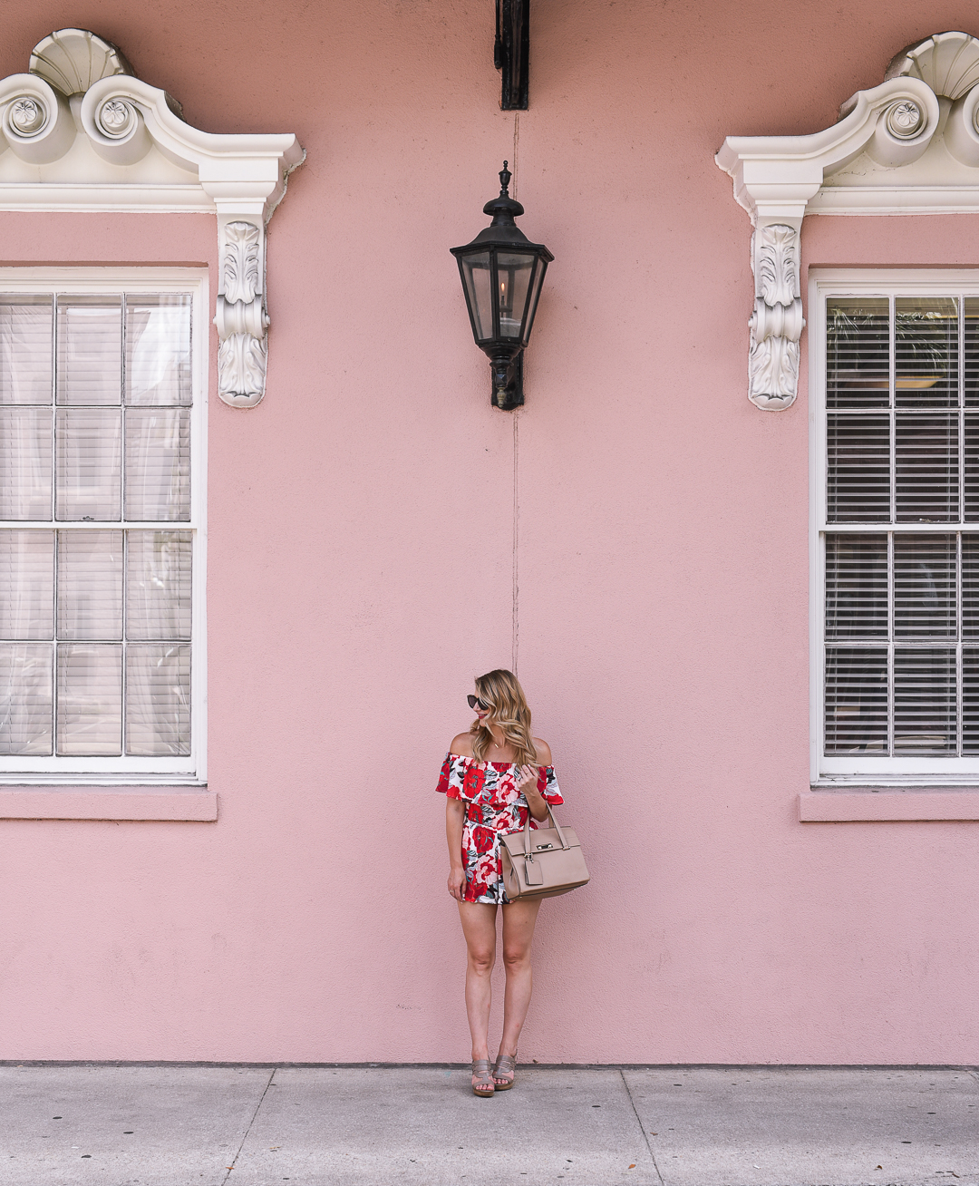 pink wall in charleston south carolina 