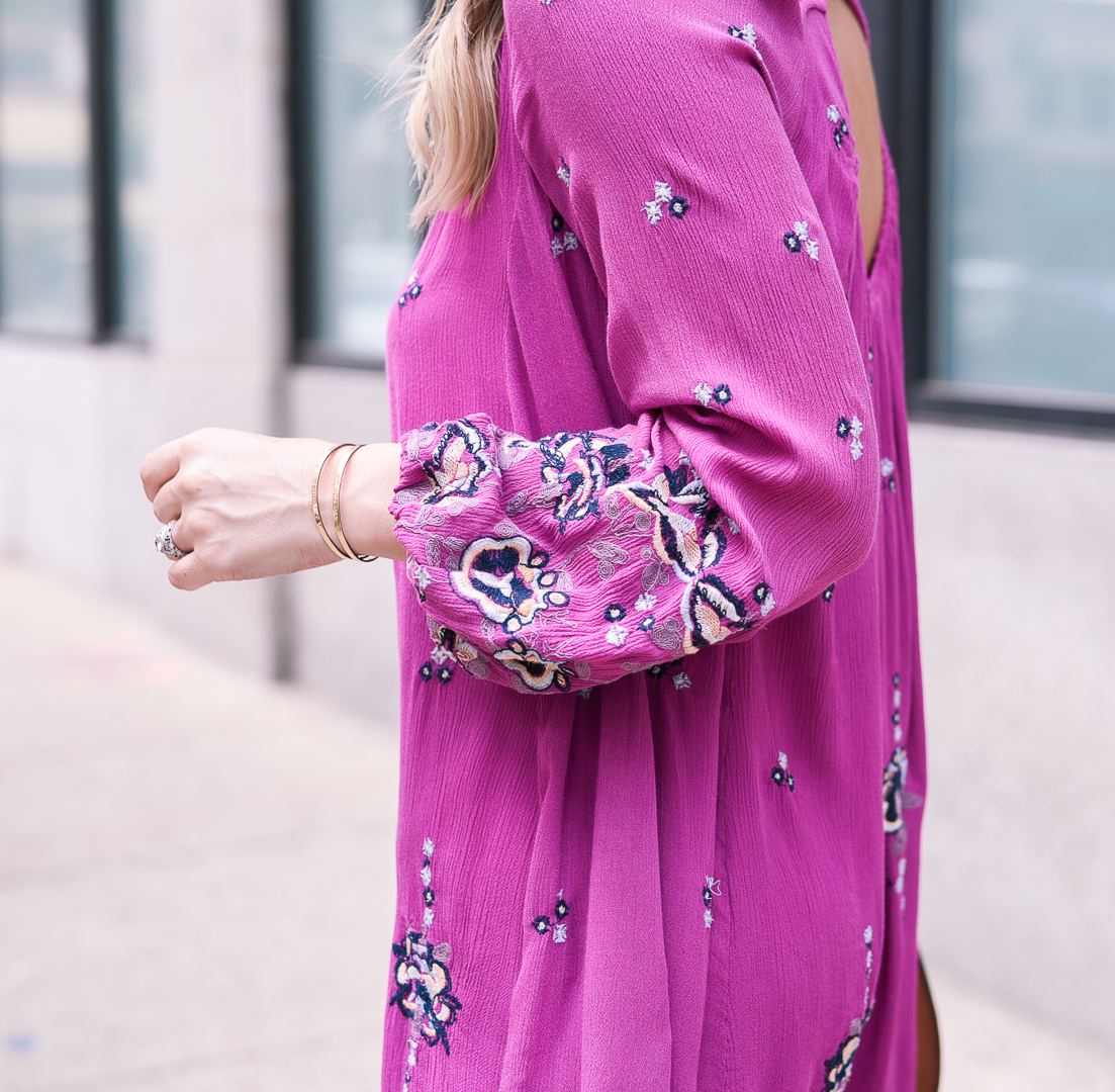 big sleeves and floral prints