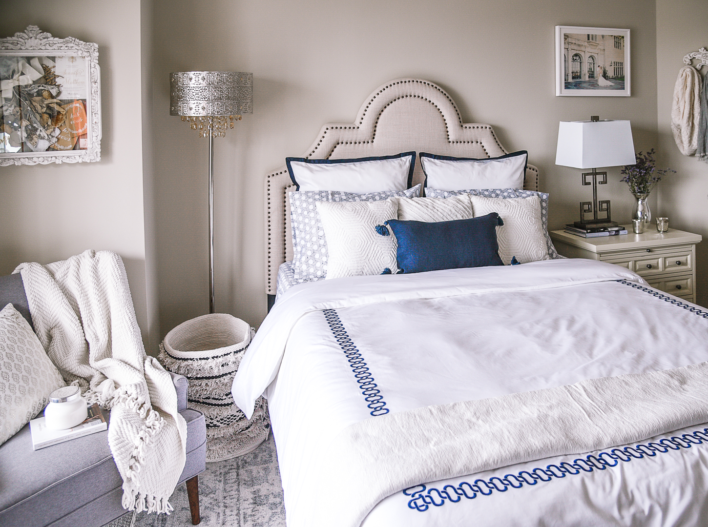 how to style your guest bedroom 