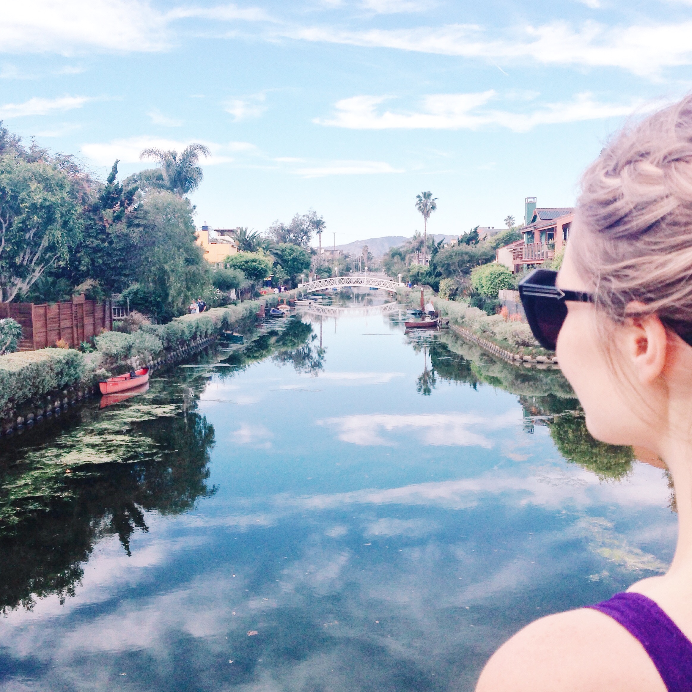 venice canals in los angeles california