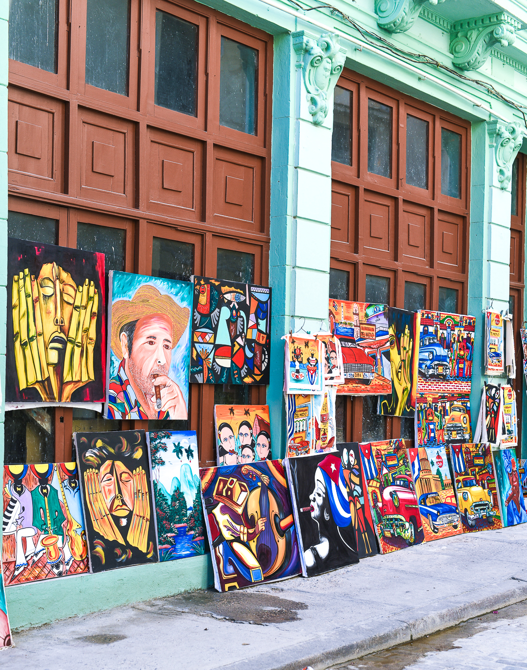 cuban street art in havana