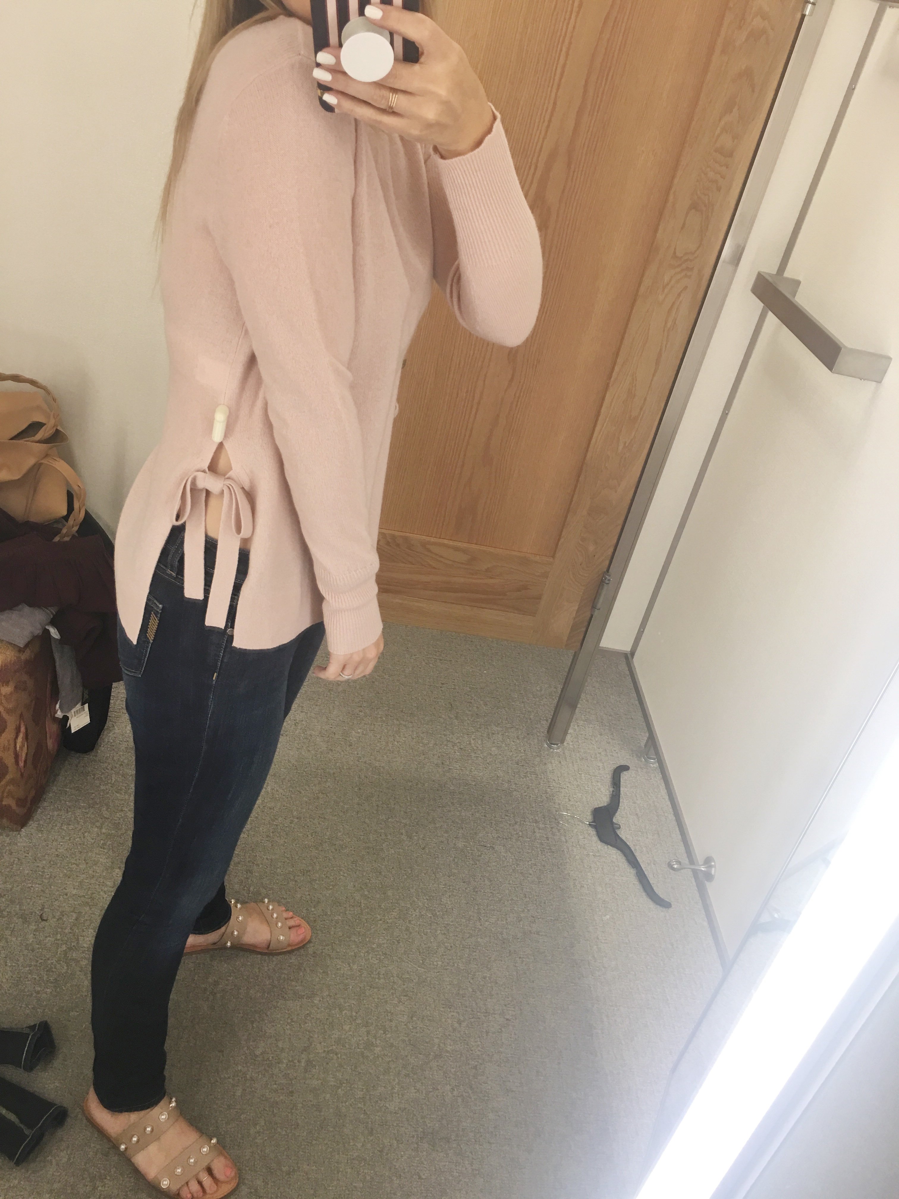 side tie nordstrom sweater 