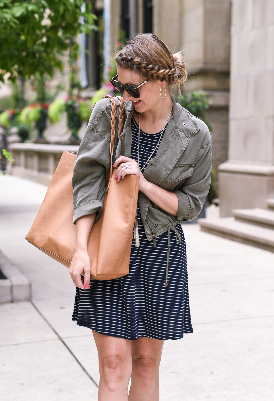 sole society carmel tote with fringe 