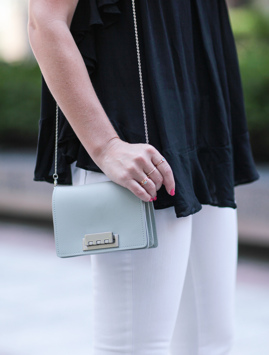 mint green crossbody purse