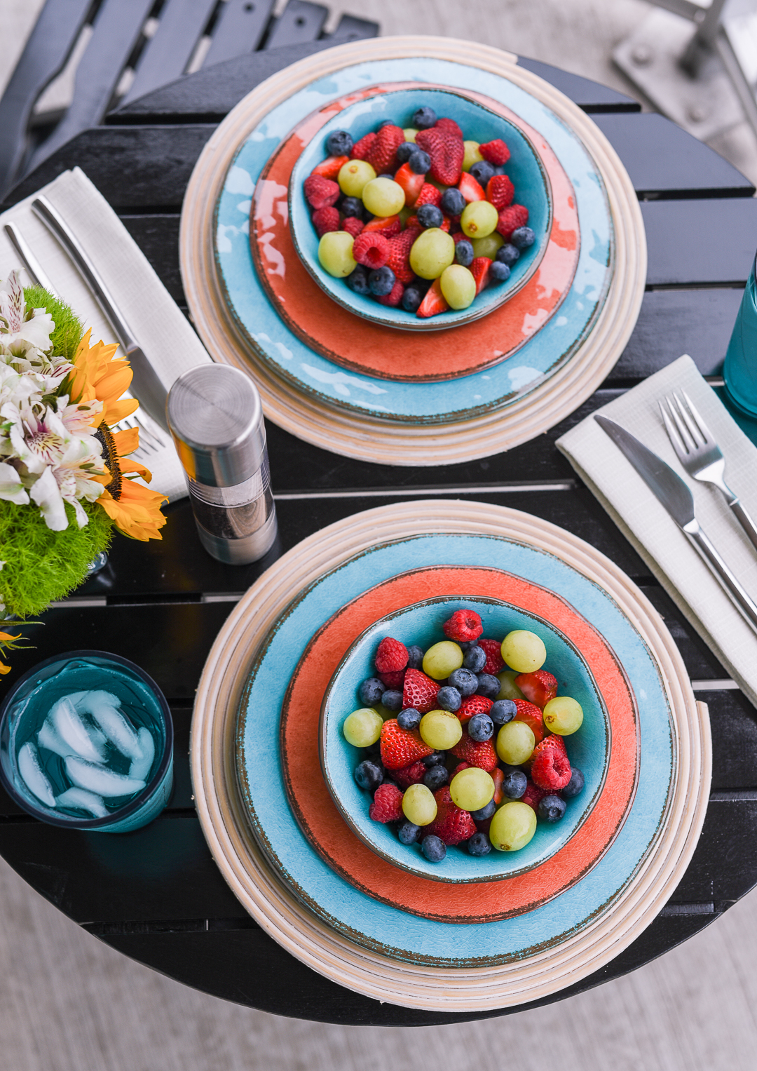 fresh fruit salad for summer 