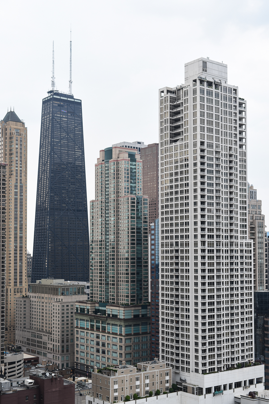 view of chicago skyline