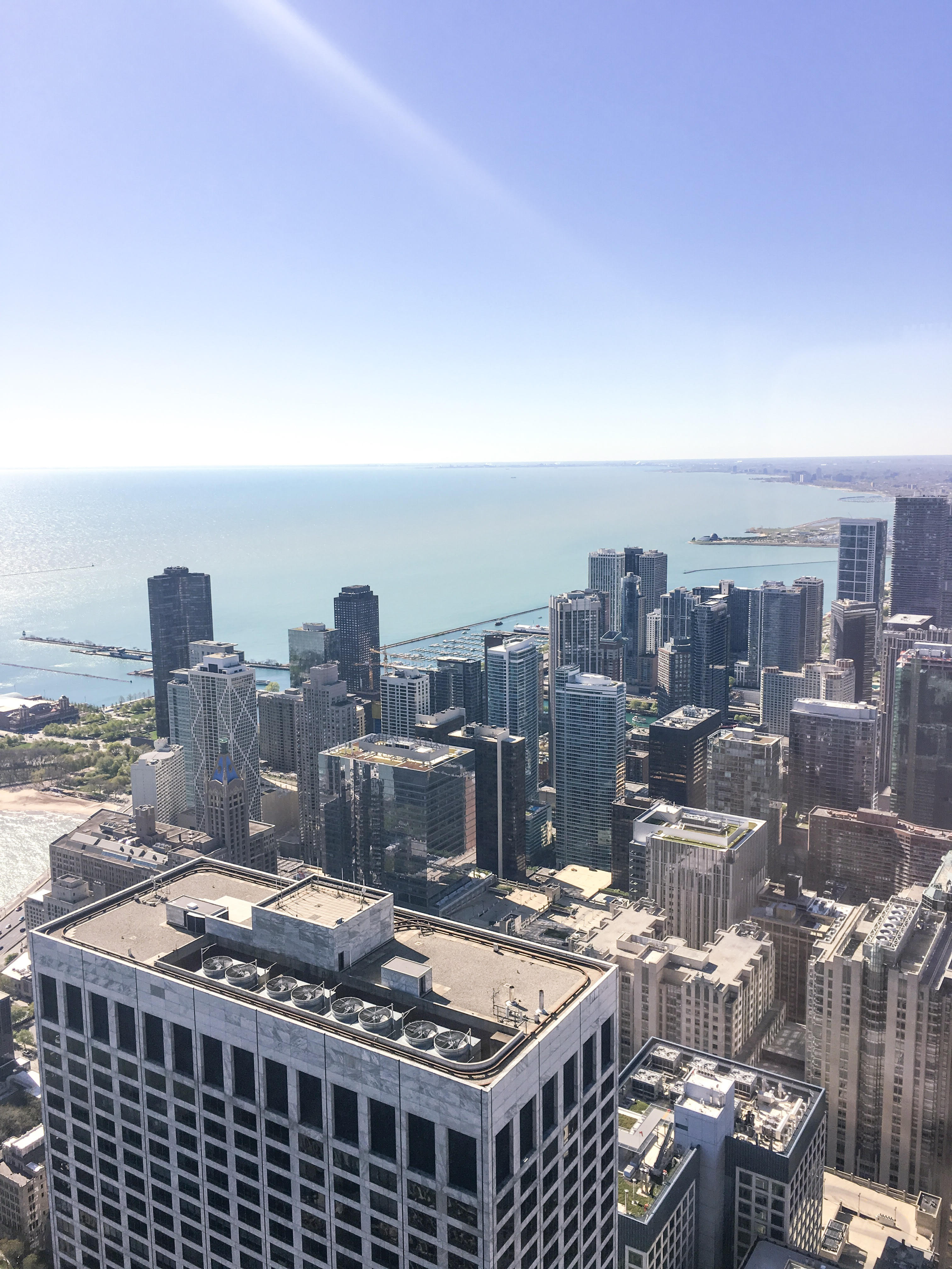 view from john hancock tower