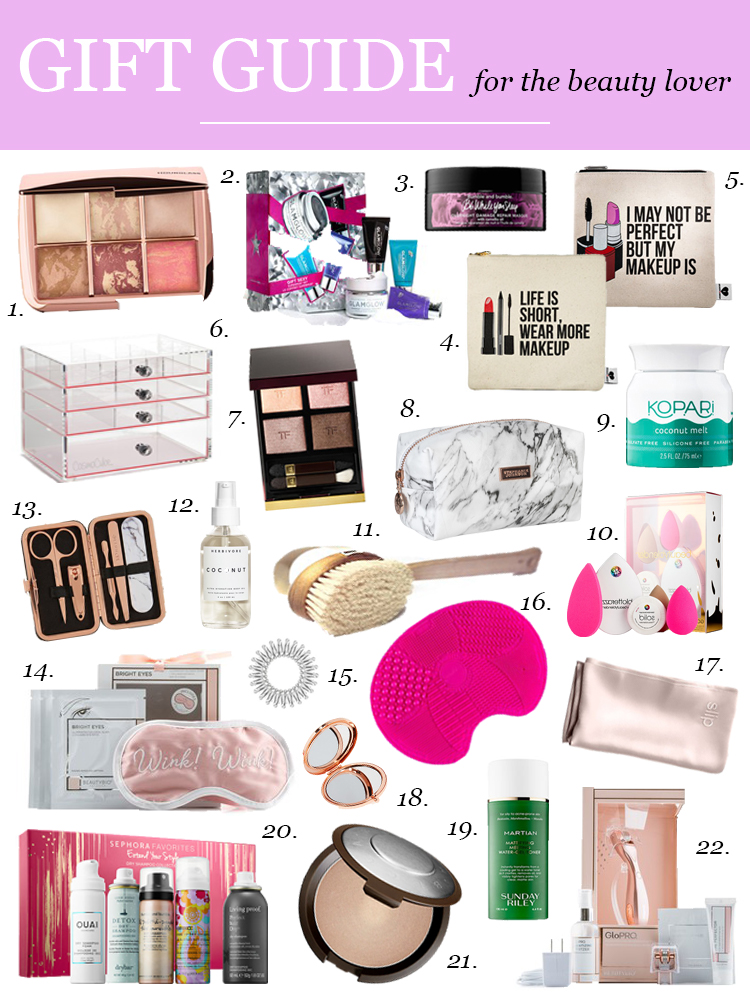 gift ideas for the beauty lover - Holiday Gift Guide: 22 Beauty Gift Ideas by Chicago style blogger Visions of Vogue