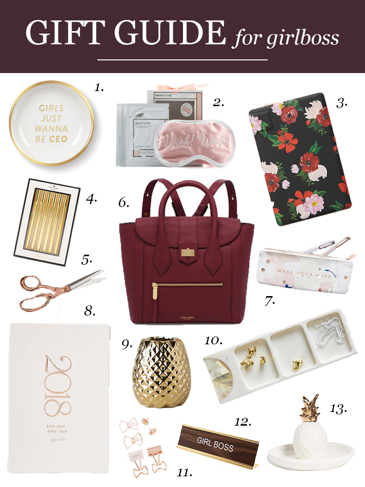 gift guide for girlboss - Gift Guide: 13 Boss Gifts by Chicago style blogger Visions of Vogue