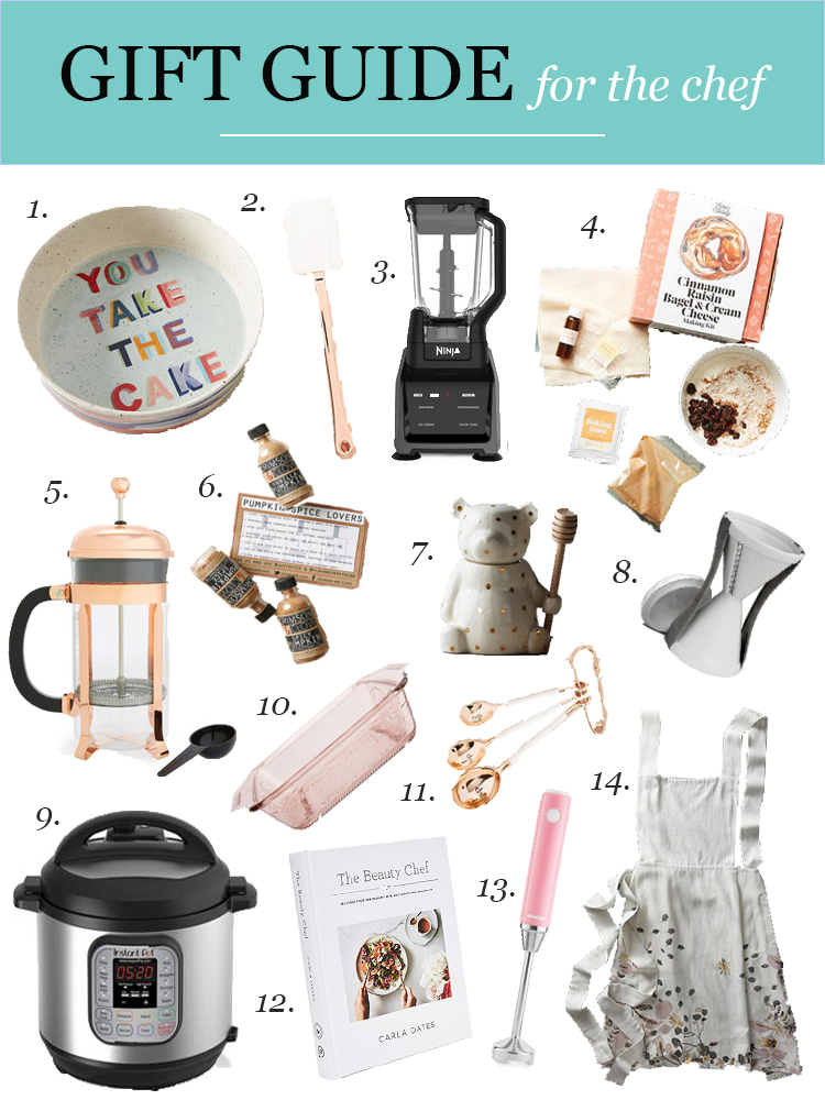 chef gifts - Gift Guide: 14 Chef Gifts by Chicago style blogger Visions of Vogue