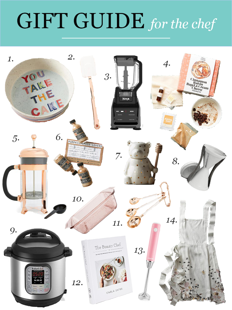 Gift guide for chefs in your life!