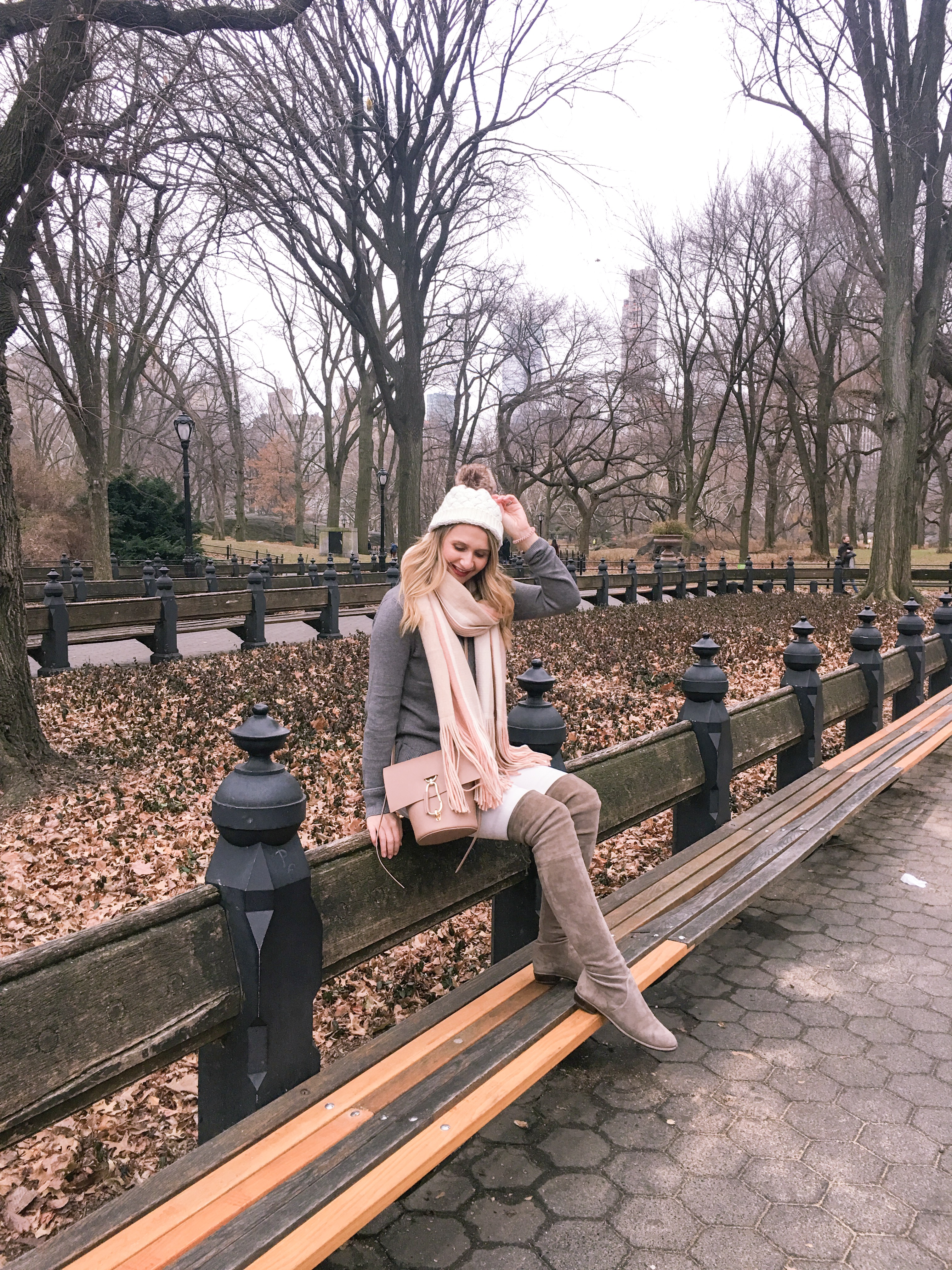 walk through central park nyc - A Weekend In New York by popular Chicago travel blogger Visions of Vogue