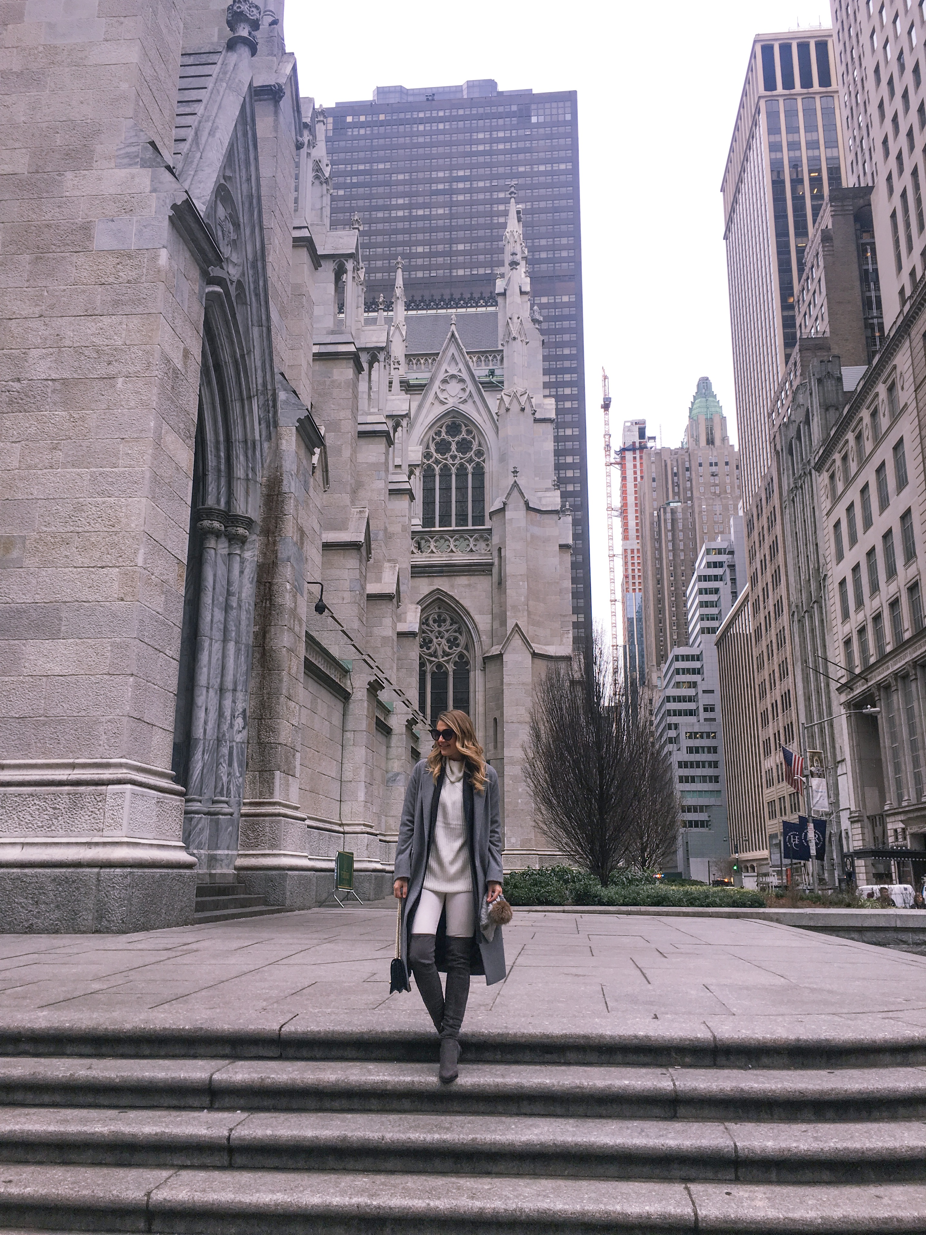 catholic cathedral in new york city - A Weekend In New York by popular Chicago travel blogger Visions of Vogue