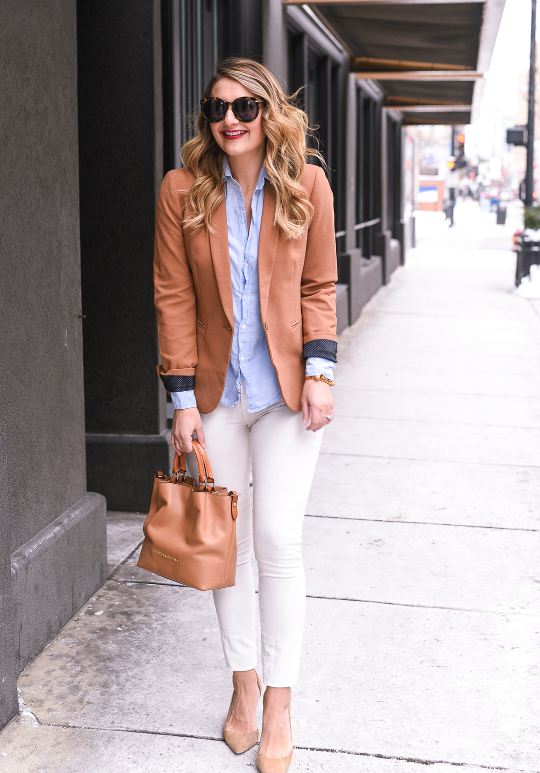 Best Button Up Shirts for Work by popular Chicago fashion blogger Visions of Vogue