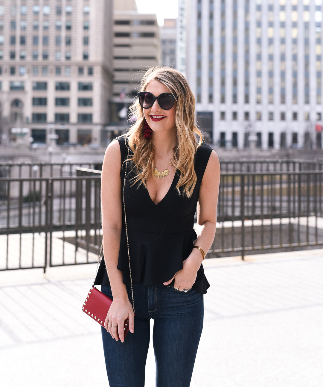 Best date night top outfit - 5 Valentines Day Outfits by popular Chicago style blogger Visions of Vogue