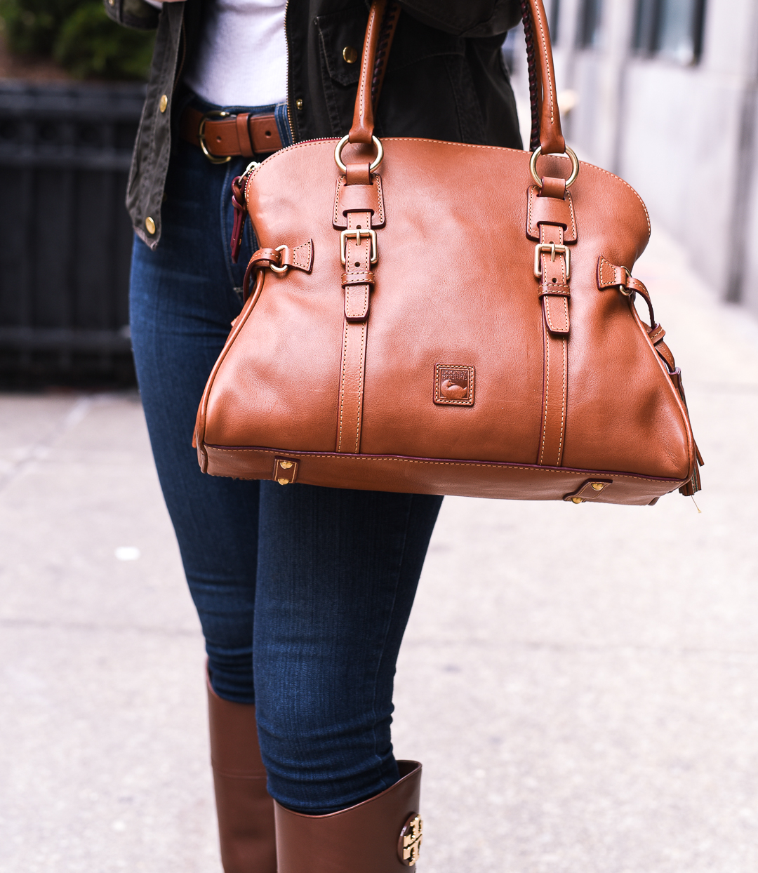doonery and burke florentine satchel