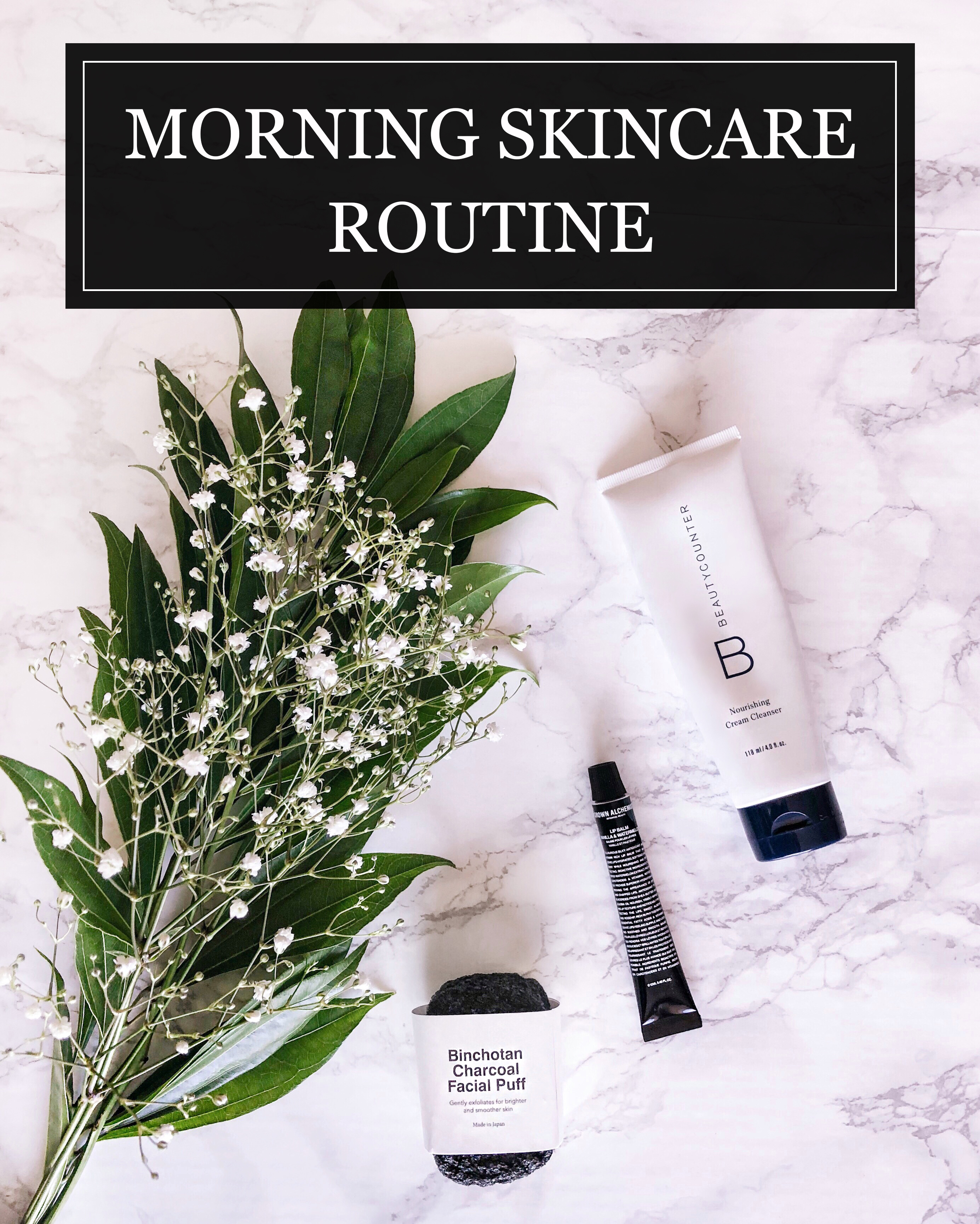 morning skincare routine for a fresh face - Morning Skin Care Routine by popular Chicago beauty blogger Visions of Vogue