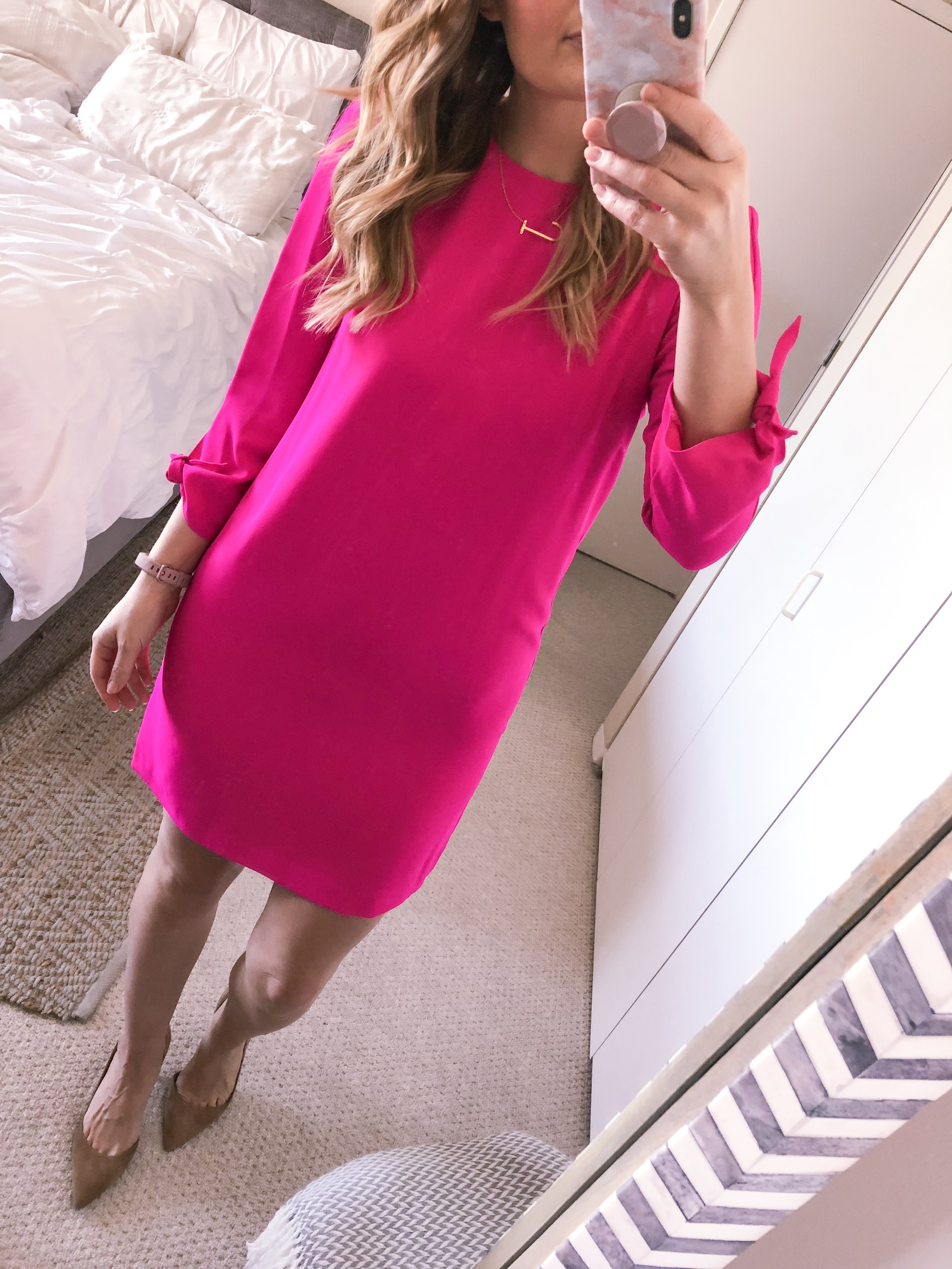 cece by cynthia steffe fuschia shift dress from nordstrom